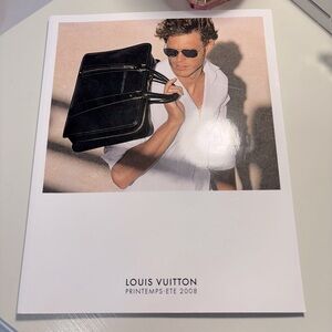 2008 Men’s Louis Vuitton Catalog.  Excellent Condition.  Never even read.